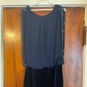 Cache cocktail dress - Navy - Size 6